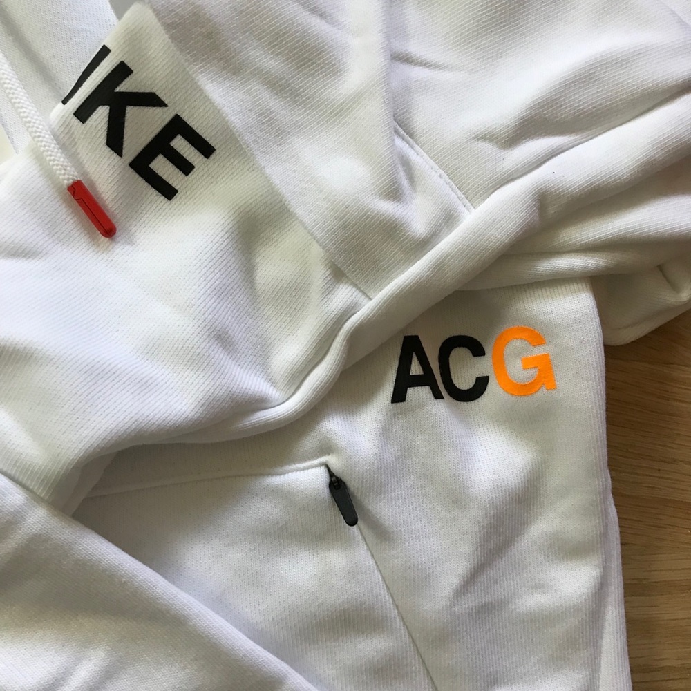 Nikelab nike acg pullover white hoodie - Picture 3 of 5